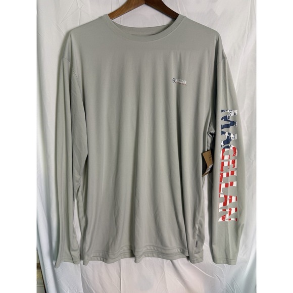 Magellan Sportswear Other - Magellan Mens Outdoor Gray Fishing Long Sleeve Moisture Wicking Shirt Sz XL NWT